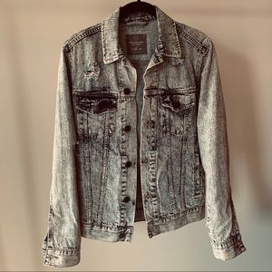 Acid Wash Denim Jacket